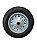 Roda completa para carrinho de mão 3,25 x 8 Metalosa - Imagem 1