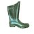 BOTA ROBUSTA S/ FORRO PVC BASPAN VERDE - N 40 - Imagem 3