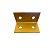 CANTONEIRA "L" DOURADA 90X50X3,00MM - FORSUL - Imagem 1