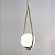 Lustre Pendente Jabuticaba Gota Globo de Vidro - Dourado - Imagem 4