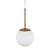 Pendente Jabuticaba /1 Globo de Vidro - Rose Gold - Imagem 2