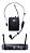 MICROFONE SEM FIO HEADSET OU LAPELA MXT UHF-10BP - Imagem 2