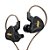 FONE DE OUVIDO IN-EAR KZ EDX PRETO SEM MICROFONE - Imagem 1