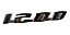 Emblema 1200 Capô Traseiro Fusca Premium - Imagem 1