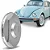 Calota 4 Furos C/Emblema VW Cromada Fusca Kombi - Imagem 2