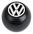 Manopla redonda Emblema VW - furação empi - Imagem 1