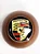 Manopla Marrom - Emblema Porsche - Imagem 1