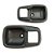 Moldura Maçaneta Interna Porta VW Metal Cinza - Imagem 1