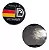 Brasão Plaqueta Germany Vechicle ID Redondo Fusca - Imagem 2