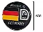 Brasão Plaqueta Germany Vechicle ID Redondo Fusca - Imagem 6