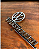 Emblema Volkswagen logo Belga Cromado Com Preto - Imagem 4