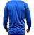 Camiseta em Malha Manga Longa Gola Redonda Cor Azul Royal - Imagem 3