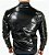Jaqueta Bomber Vinil Preto - Imagem 3