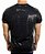 Camiseta Paetê Preto com forro de Malha - Imagem 3