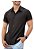 Camisa Viscolinho Preta Tulum - Imagem 3