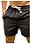 Short Liso Linho Misto Preto Akumal - Imagem 3