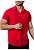 Camisa Viscolinho Vermelha Calhetas - Imagem 2