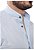 Camisa Gola Padre Linho Misto Azul Seriola - Imagem 2