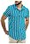 Camisa Viscolinho Listrada Calhaus - Imagem 2