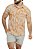Camisa Viscolinho Estampada Nassau - Imagem 1
