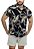 Camisa Viscolinho Estampada Paradise - Imagem 1