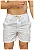 Short Liso Linho Misto Branco Peracanga - Imagem 3