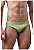 Sunga Slip Canelada Verde Itaunas - Imagem 1