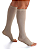 Meia Sigvaris Algodão Super 20-30mmhg 3/4 Cor Bege - Imagem 1