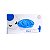 Luva Nitrílica Electric Ink Azul Sem  Pó Tamanho P - Imagem 1