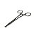 Pinça Profissional Septo e Tragus PT018 Para Aplicação 15cm - Imagem 2