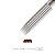 50 Agulhas Tatuagem Super Sharp 9MG Magnum Reta - Imagem 3