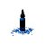 Tinta Tatuagem The Ink 30ml Snow Blue Azul - Imagem 2