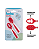 Kit 2 Colheres de Treinamento Vermelho- Buba - Imagem 1