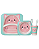 Kit Refeição Infantil Bambu Gatinho - Buba - Imagem 1