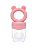 Porta Frutinhas Baby em silicone Ursinho Rosa - Buba - Imagem 1