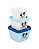 Conjunto 3 Potes Infantis Baby Mickey - Plasútil - Imagem 1