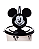 Copo Infantil com Pin Mickey 500ml - Plasútil - Imagem 3