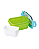 Marmita Infantil Bluey com Trava 630ml - Plasútil - Imagem 2