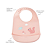 Babador em silicone com pega-migalhas Cloudy Esquilo - Buba - Imagem 3