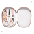 Kit Manicure com 3 peças e Estojo Rosa- Buba - Imagem 3