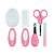 Kit Cuidados para o Bebê 5 pças com Necessaire Rosa - Pimpolho - Imagem 2