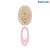 Kit Pente e Escova com Cerdas Naturais Rosa - Pimpolho - Imagem 3