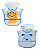 Kit Babador com bolso Cachorrinho e Tigrinho - Buba - Imagem 1