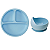 Kit Pratinho + Bowl em Silicone Azul Buba - Imagem 1