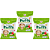 Kit 3 Mini Puffs Brocólis e Maçã - Nhami Mami - Imagem 1