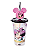 Copo Infantil com Pin Minnie Furta Cor 500ml - Plasútil - Imagem 1