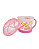 Porta Lanchinho Decorado Rosa - Nuby - Imagem 2