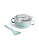 Tigelinha Inox comTampa e Colher Verde 300ml- Pimpolho - Imagem 2