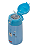 Garrafa Termica Inox 400ml Play Time MeninO Fisher Price - Imagem 3