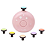 Kit de Lixa de Unha Elétrico Infantil Rosa - Buba - Imagem 2